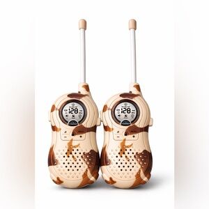 Camo Kids Two-Way Radios - Brown and Cream